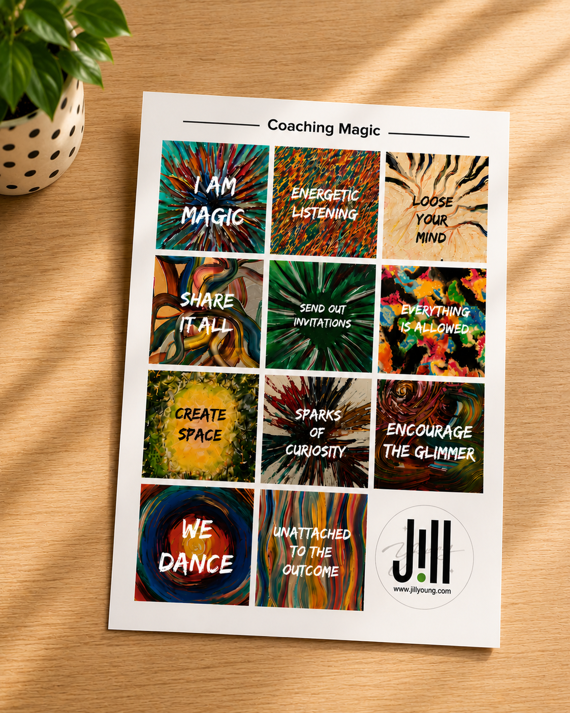 Coaching Magic Sticker Sheet