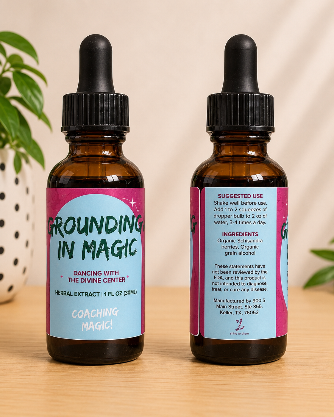 Grounding in Magic Tincture
